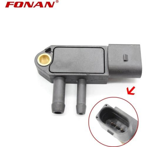 DPF Differential Pressure Sensor For Audi A1 1.6 2.0 TDI A3 A4 SKODA OCTAVIA SUPERB VW GOLF VI JETTA 059906051C 0281006083 DPS10