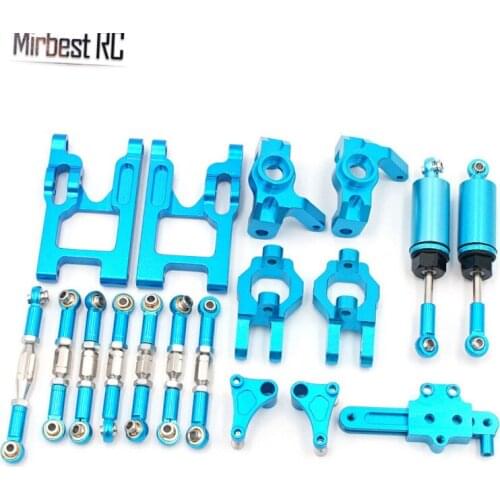 For Wltoys 12428 Parts 12423 FY-03 Q39 RC Car Metal parts Front Steering Block Upgrade accessories Mirbest RC DIY Parts
