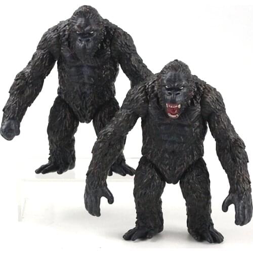 17.5cm Animal Gorilla Orangutan Monkey Joint Movable PVC Action Figure Cute Collection Animal Model Toys