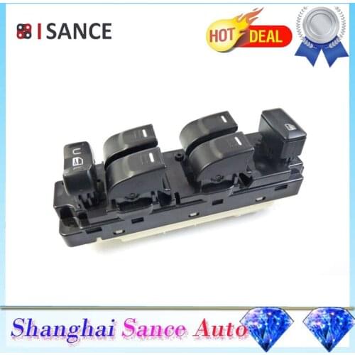 ISANCE Power Window Master Switch 25779767 For GMC Canyon & 2004-2012 Chevrolet Colorado & 2006-2010 Hummer H3 2009-2010 H3T