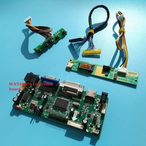 Kit for LP154WU1-TLA1 15.4" 1920X1200 VGA Signal Controller board 30pin Screen Driver 1 lamps LVDS Display Panel DVI HDMI