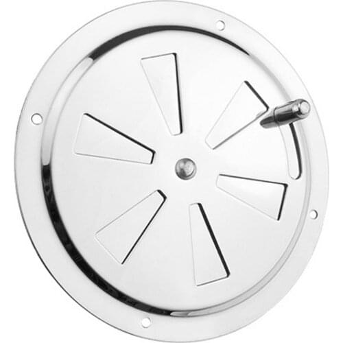 Boat Marine Round Louvered Vent Practical Marine Boat Vent Stainless Steel Ventilation Panel For Yacht Boat Accessories