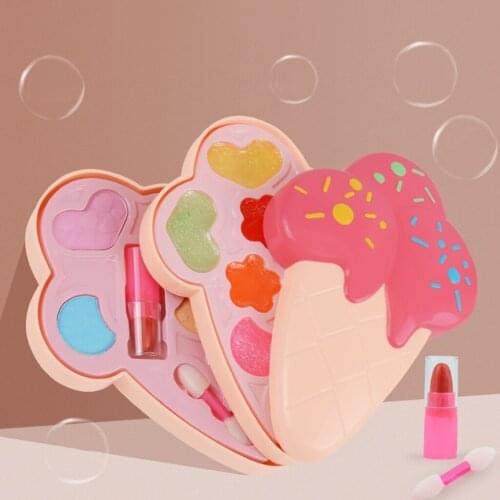 Cute Childrens Washable Makeup Toy Kit for Party Games Role Playing Games