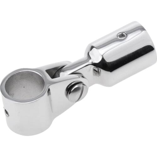 Marine Boat Awning Hand Rail Fitting 1 Inch (19mm) Elbow, 316 Stainless Steel Deck Hardware