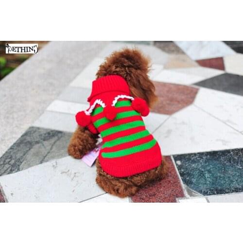 Pet Dog Christmas Sweater Pet Clothing Dog Clothes for christmas holiday Teddy Clothes Puppy sweater Clothes
