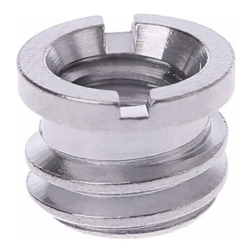 1/4" To 3/8" Camera Adapter Screw Nut Connecting Tripod Converter Supports