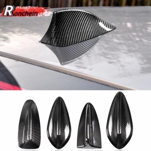 RONCHEIN Carbon Fiber Shark Fin Cover Trim for BMW F10 M5 F30 F32 M3 M4 E90 E60 F15 F16 BMW Carbon Fiber Interior Accessories