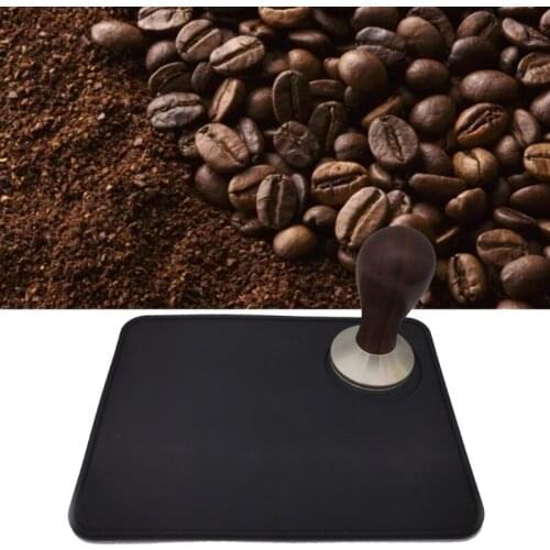 Food Grade Silicone Coffee Tamper Mat Anti-slip Latte Coffee Powder Tamping Rest