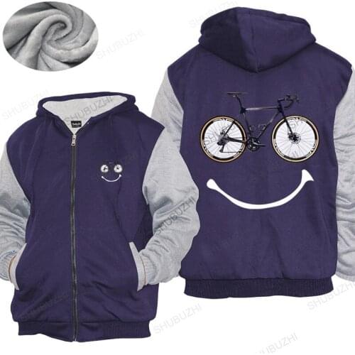 Homme hoodies winter men thick hoody Cycling LOVE Bicycle Athletic Sports Bike Happy Race Bicycle Mens thick hoody TOPS