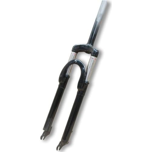 Bicycle Fork 26 Inch Mountain Bike Mtb Fork High Steel Disc Brake Spring Damping Rigid Fiets Onderdelen