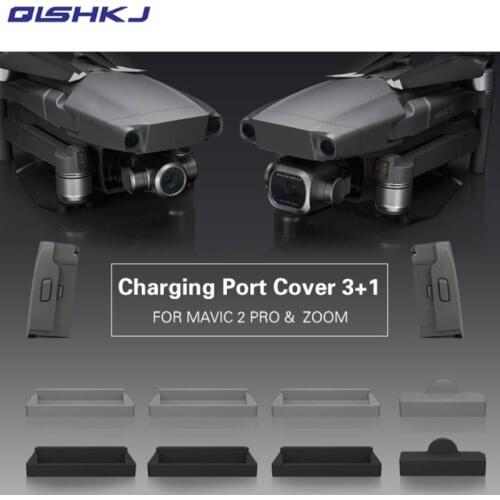 Mavic 2 Drone Body Battery Charging Port Protector Silicone Cover Cap for DJI MAVIC 2 PRO & ZOOM drone