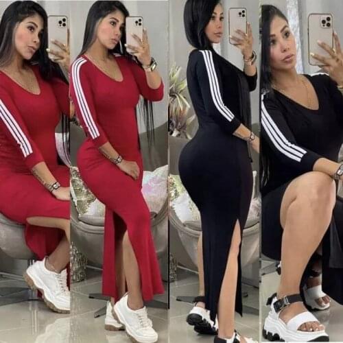 VAZN 2021 Autumn High Waist Soft Long Dress Vintage Upsurge Print Sleeveless Young Maxi Dress High Waist Women For Evening Robe