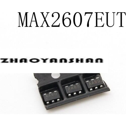 100pcs X MAX2607EUT MAX2607 SOT23-6 NEW
