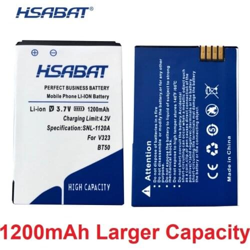 HSABAT 0 cycle 1200mAh Battery for MOTOROLA Tundra V195 V235 V323 V325 V360 V360i V360v V361 V365 V465 V975 V975 V980 BT50