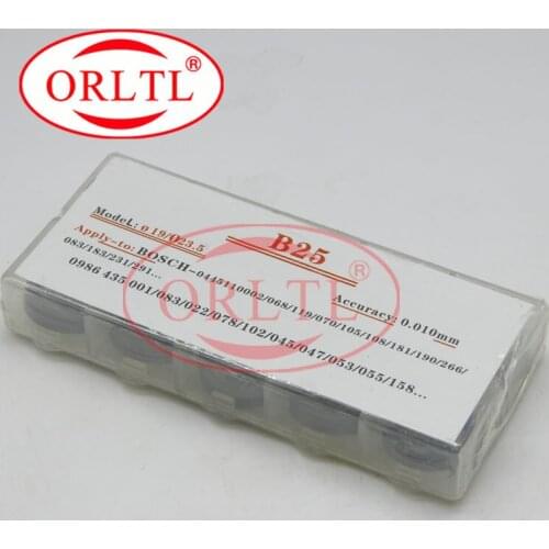 B25 50 PCS common rail adjustment shim injector lift shim set and CR injectors washer Adjusting washer Size 0.96-1.14mm