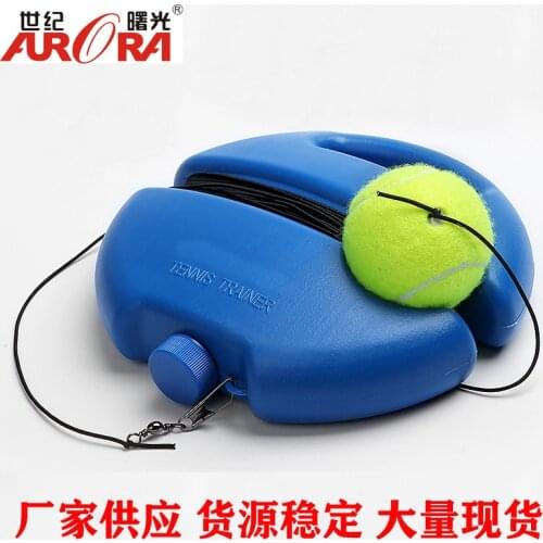 Tennis Base Rope Single Player Tennis Trainer Tennis Training Supplies Self-learning Rebound Tennis Trainer
