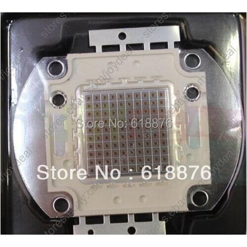 Free shipping (1 pcs/lot) 660nm led chip 50w 100w for plant growing