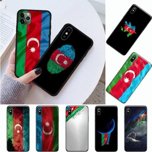 Azerbaijan buta flag Symbol Phone Case for iPhone 11 12 pro XS MAX 8 7 6 6S Plus X 5S SE 2020 XR