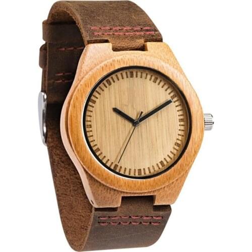 Dropshipping 2020 Fashionable Own Brand Custom Logo Valentines Day Gift Quartz His and Hers Wrist Couple Wood Bamboo Watch Set