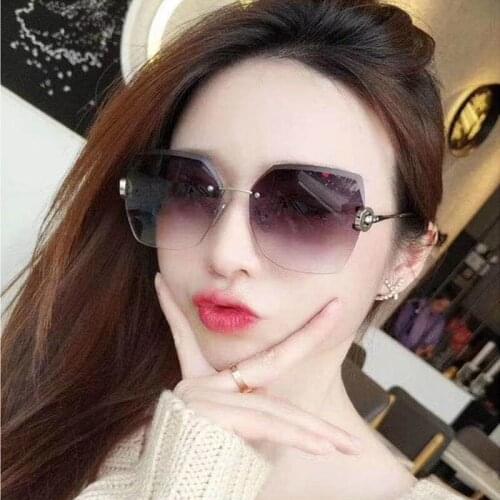 European and American personality sunglasses metal sunglasses sunglasses street shooting glasses