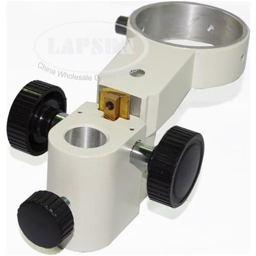 76mm Ring Holder 25mm Pillar Column Dia Adjustable Stereo Microscope Stand Head Support Bar Holder Bracket Frame Part