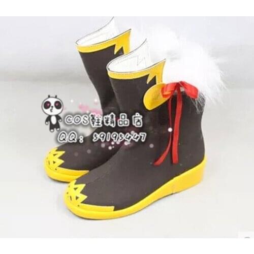 MapleStory Online Winter Cosplay Short Shoes Boots X002