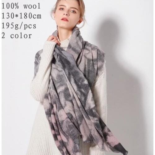 Naizaiga 100% wool print fashion thicken scarf luxury brand summer pashmina winter warm shawl ,PS21