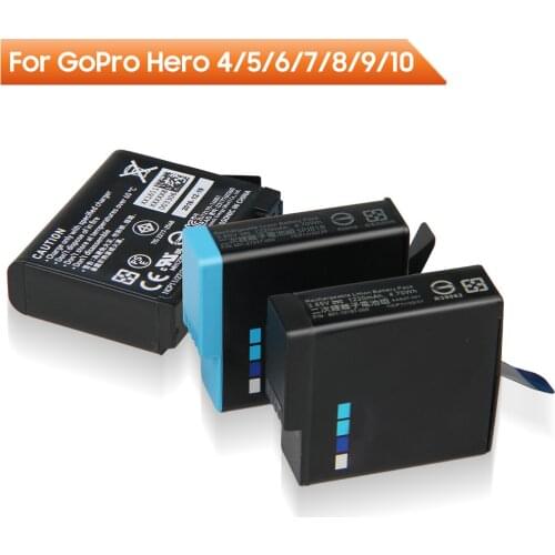Original Replacement Battery 3354-06532-000 AHDBT-401 For GoPro Hero4 Authentic Rechargable Battery 1160mAh