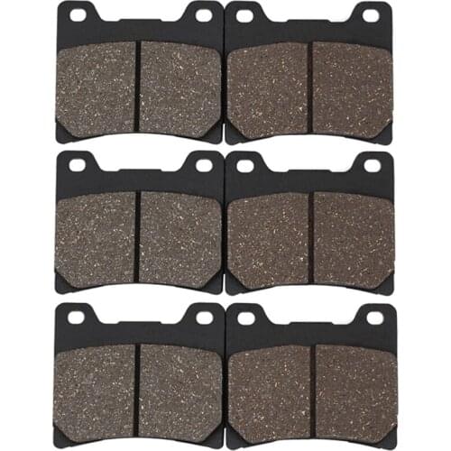 Motorcycle Front and Rear Brake Pads for YAMAHA XVZ 12 Venture Royale 1985 VMAX V-MAX VMX 12 1985-1992