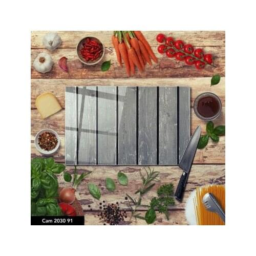 Chopping Temperred Glass Decorative Kitchen Cutting Board Easy Clean Healthy Food Fruit Chopping Board Presentation Board