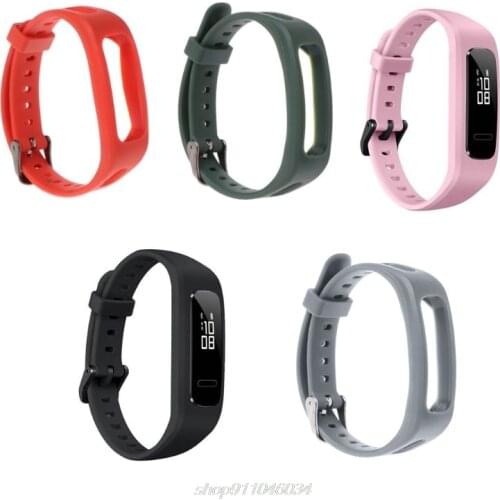 Wrist Band Strap Watchband TPU Adjustable Bracelet Sports Replacement for huawei 3E/ Honor Band 4 Running M26 21 Dropship