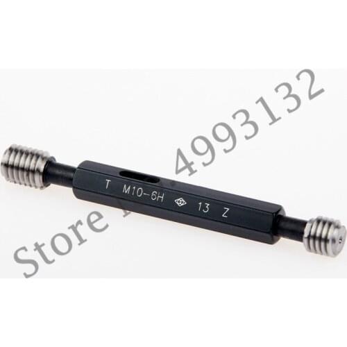 Thread Plug Gauge Accuracy 6H M2X0.25-M10X0.75 Thread Gauge M7M8M9M10