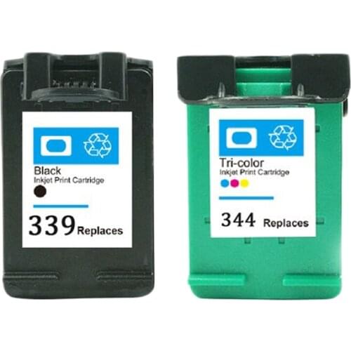 LuoCai compatible ink cartridges For HP 339 344 Deskjet 460 5740 5745 5940 6520 Photosmart 2575 2610 2710 8050 8150 8450 Printer