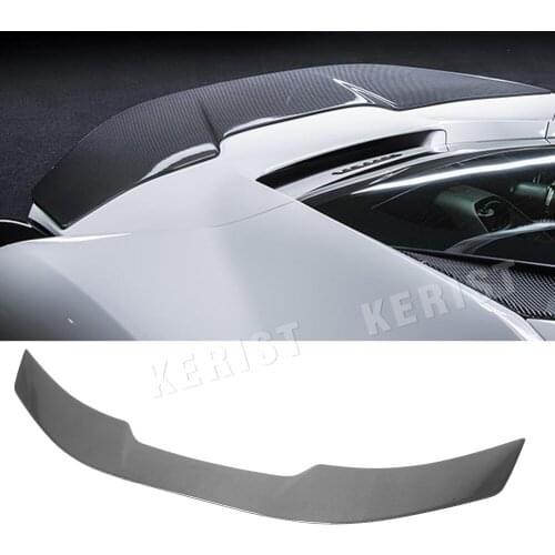 Spoiler Carbon Fiber Rear Trunk Wing Spoiler Lip For Ferrari 488 2016-2018