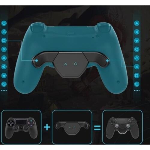 Extended Back Button Attachment with Display Screen For PS4 Controller Turbo Keys adapter for ps4 Gamepad
