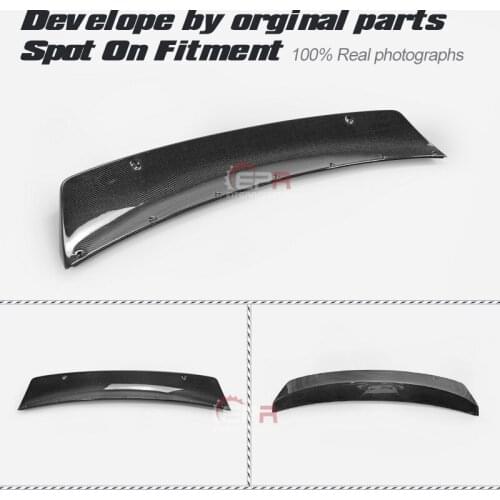 Carbon Wing Lip For BMW E92 M3 PD Style Wide Body Carbon Fiber Rear Spoiler/Tail Body Kit Tuning Tirm For E92 M3 Racing Part