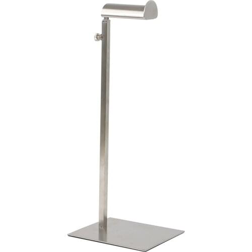 10pcs Stainless steel matte mirror bag holder bag hanger showing stand adjustable hook bag hanger shop hook display rack