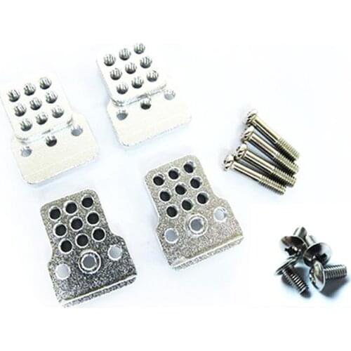 4Pcs RC Car Metal Shock Tower Bracket Kits Shock Sbsorbers Extension Seatfor 1/16 WPL C-14/C-14K/C-24/C-24K Truck Off Road Car P