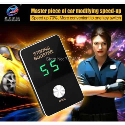 Car upgrade Strong booster auto throttle controller pedal commander for skoda octavia fabia yeti rapid hyundai solaris ix35