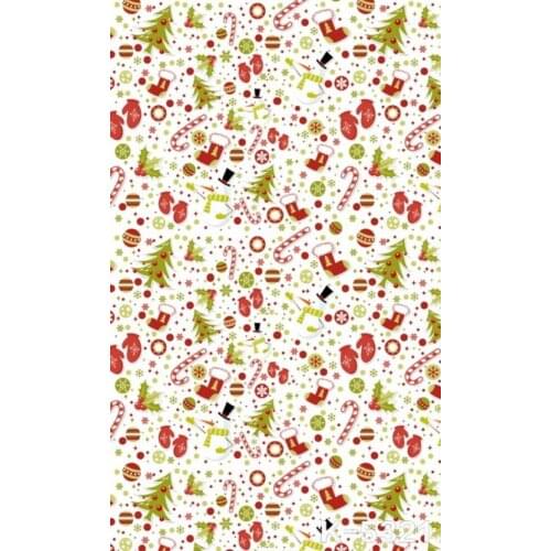 Small Christmas Tree Printed Background Photography Gifts Candy Cane Photographic Backdrops For Photo Studio