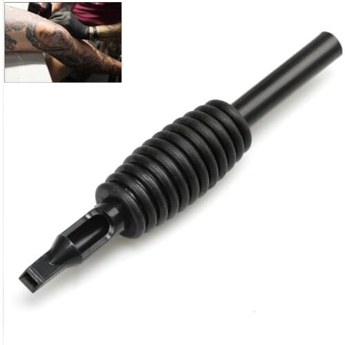 50pcs 5F 7F 9F 11F 13F 15F Disposable siliconeTattoo Grip Handle F M1 M2 RM for Tattoo Gun Stainless Steel Choose