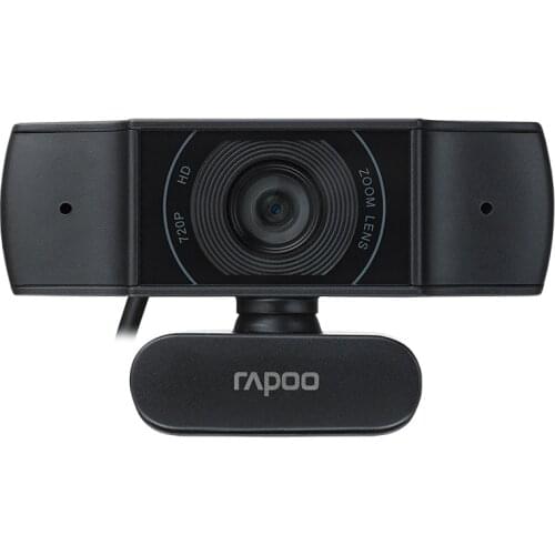Original Rapoo C200 Webcam 720P HD With USB2.0 With Microphone Rotatable Cameras For Live Broadcast Video Calling Conference