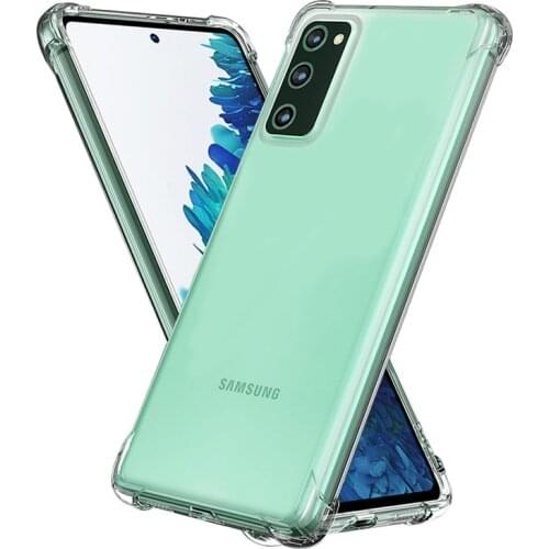 Clear Shockproof Case For Samsung Galaxy S20 FE 5G A51 A71 S8 S9 S10 Lite Note 9 10 Plus A50 A60 A70 M10 M20 A10 A20 A21S Cover