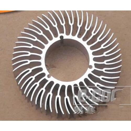 5PCS High-power round aluminum heat sink led lamp bead sunflower radiator 70*28*15mm 3 hole lamps and lanterns radiator