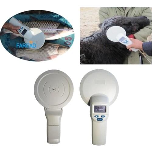 ISO18000 wireless stable RFID tag EMID FDX-B 134.2khz Bluetooth USB ISO11784/5 handheld Reader for animal chip microchip reading