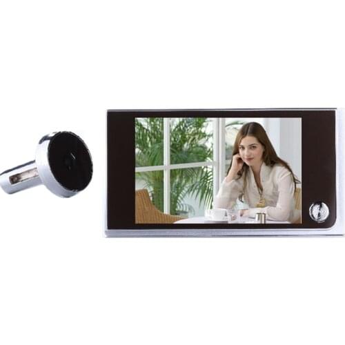 Hot Sale Multifunction Home Security Doorbell 3.5inch LCD Digital Door Peephole Viewer Doorbell Security Drop Shipping