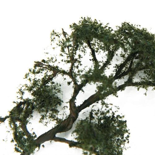 1/150 Scale Model Train Tree Sycamore, Miniature Diorama Supplies, Green