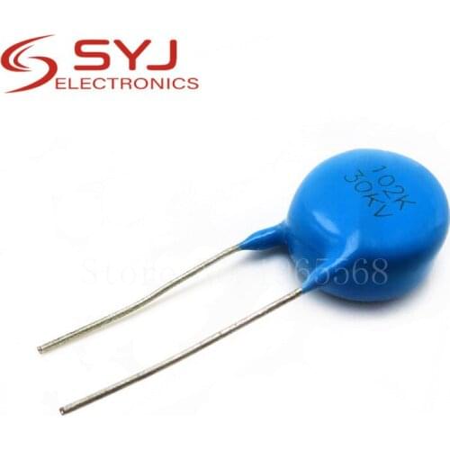 10pcs/lot 102K 30KV 1000PF 30KV102 1nF 0.001UF In Stock