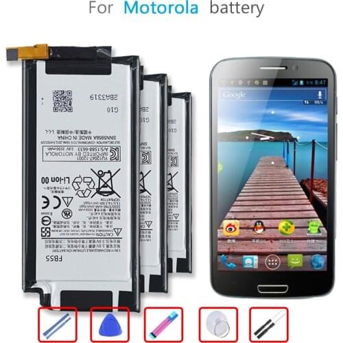 FB55 3760mAh Battery For Motorola Droid Turbo 2 Turbo2 For Moto X Force XT1580 XT1581 XT1585 FB 55 Mobile Phone