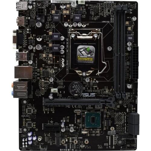 For ASUS G11CD-K LGA1151 DDR4 H110 motherboard HDMI USB3.0 SATA Desktop Used Motherboard